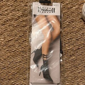 Wolford lace up socks M eu 39-41 usa 8-10